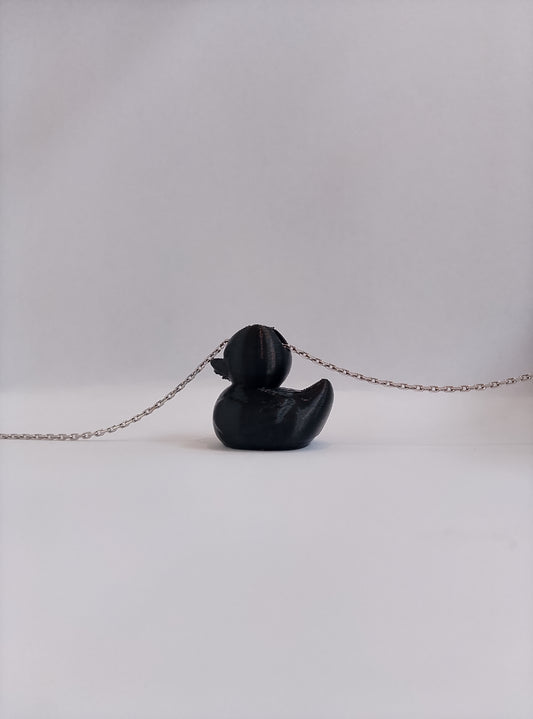 Who gives a duck necklace